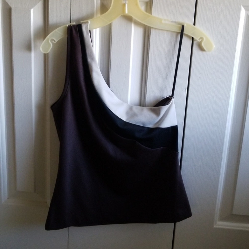 Brown off the shoulder top